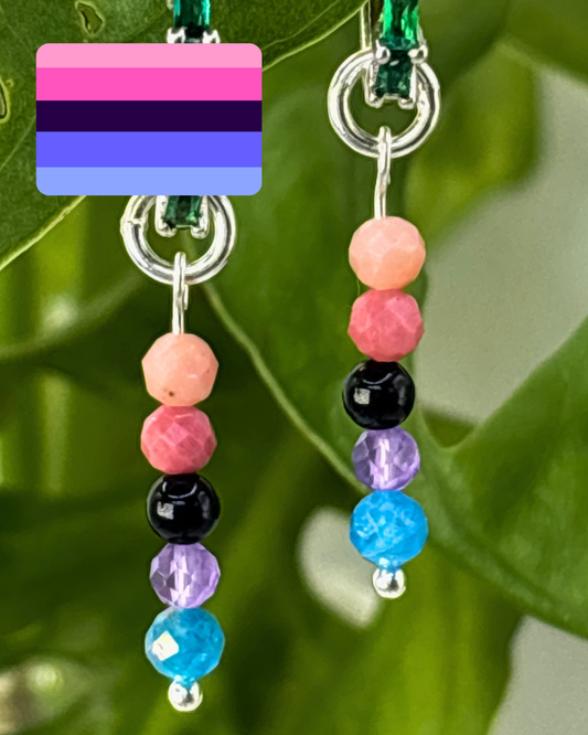 Omnisexual Pride Earring Charm