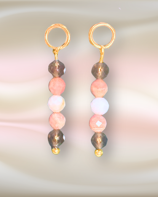Pink Cotton Candy Earring Charm