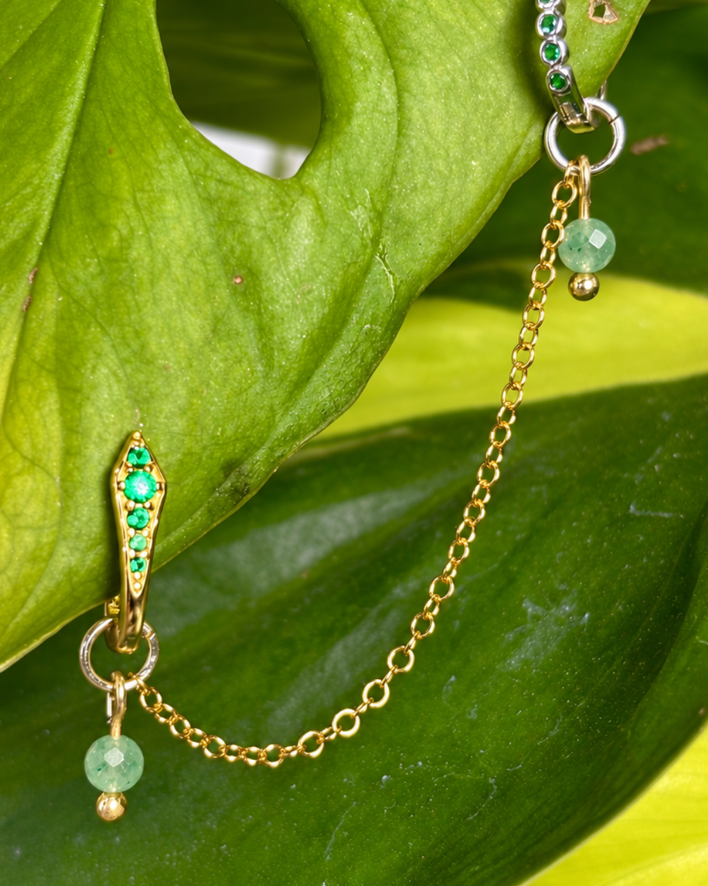 Green Aventurine Aphrodite Chain