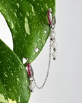 Moonstone Waterfall Earring Chain