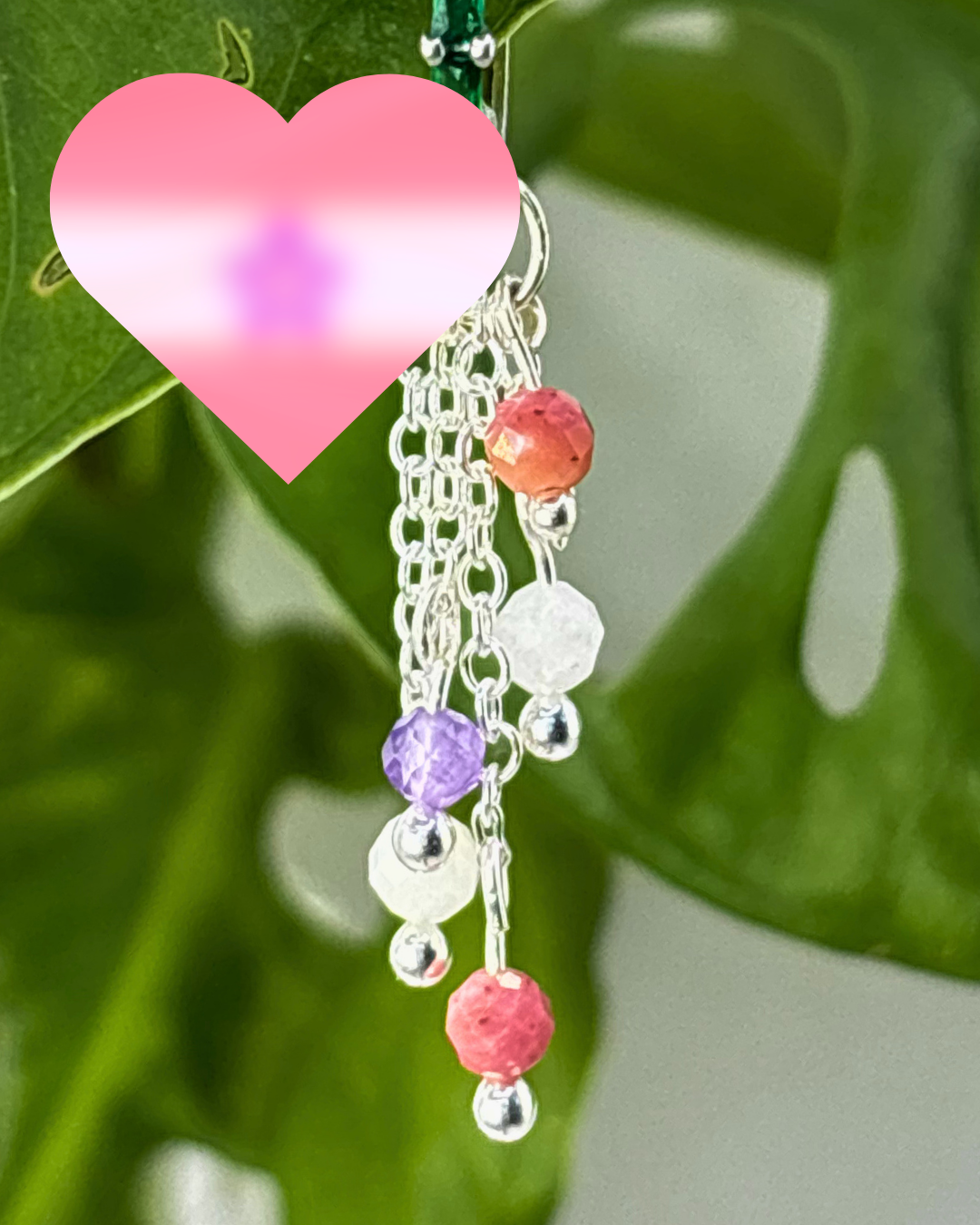 Pink Pony Lily of the Valley Charm