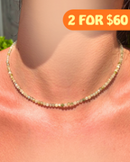 Prehnite Crystal Necklace