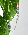 Labradorite Waterfall Earring Chain