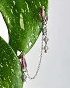 Labradorite Waterfall Earring Chain