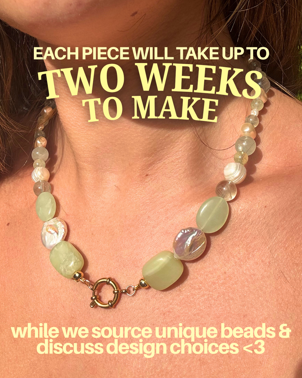 CUSTOM Crystal Necklace