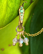 Labradorite Grape Chain