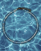 Aquamarine Crystal Necklace