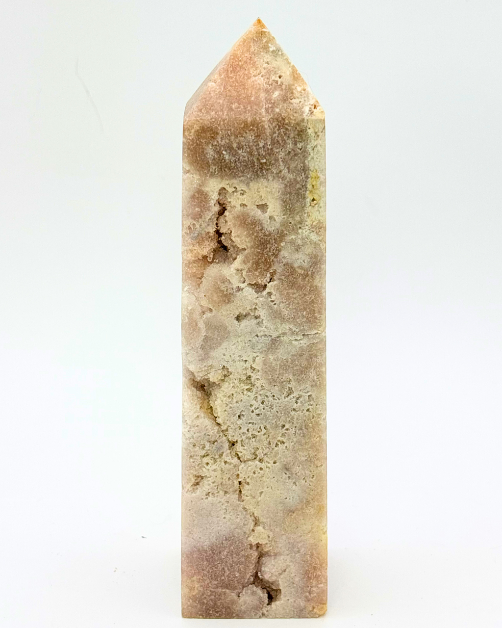 XL Druzy Pink Amethyst Tower