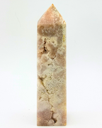 XL Druzy Pink Amethyst Tower