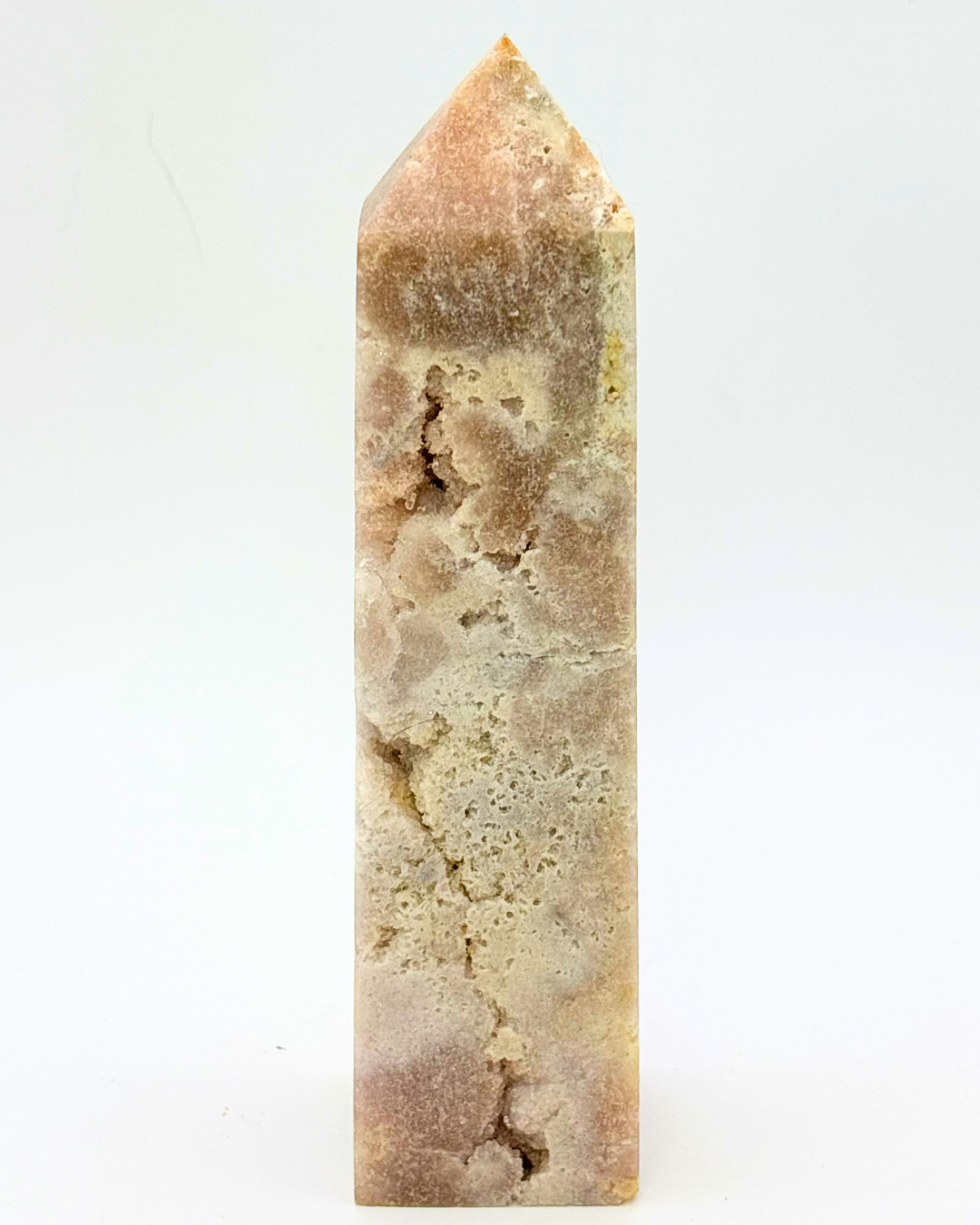 XL Druzy Pink Amethyst Tower