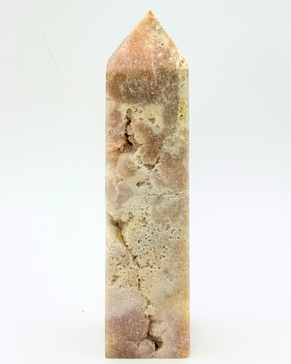 XL Druzy Pink Amethyst Tower
