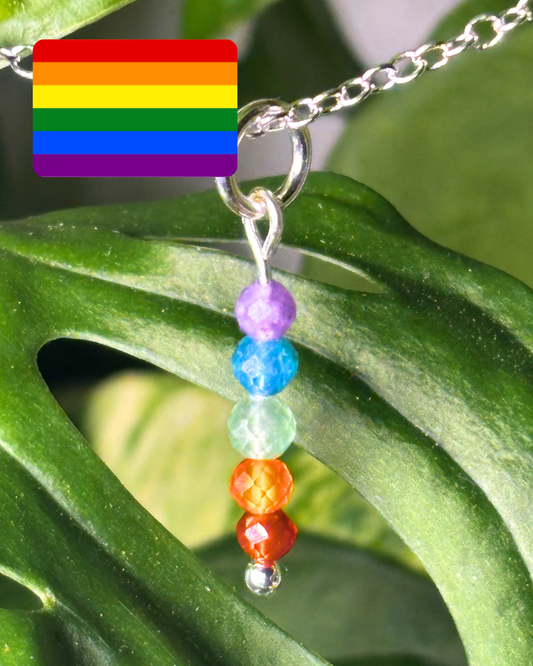 LGBTQIA+ Necklace Charm