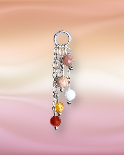 Sunrise Lily of the Valley Charm