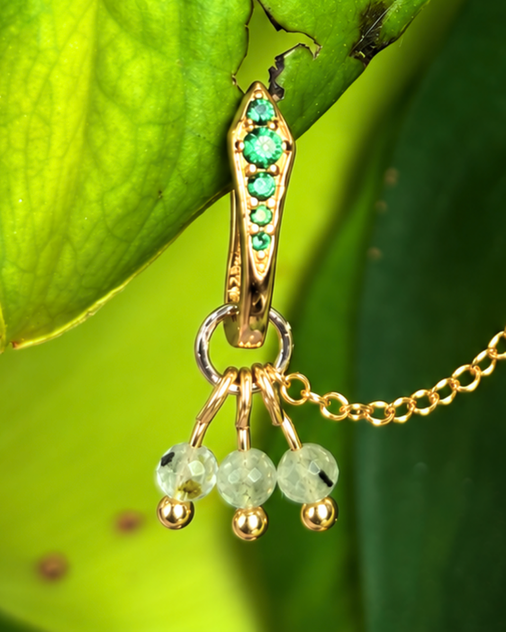 Prehnite Grape Chain
