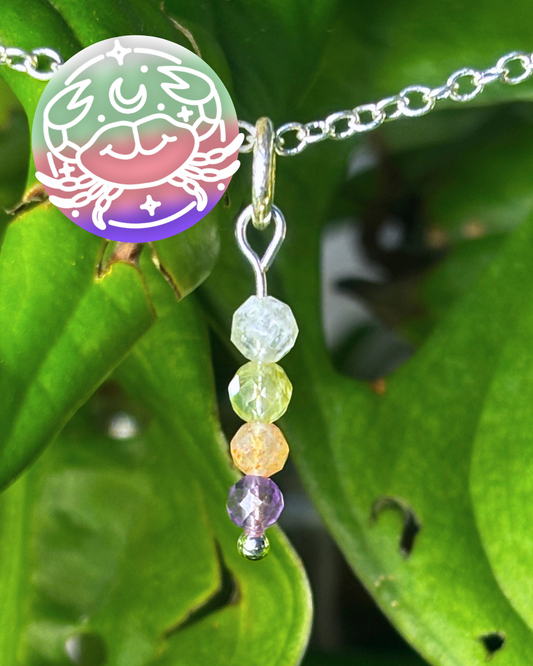 Cancer Necklace Charm