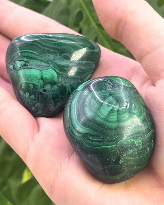 Large Malachite Tumbles