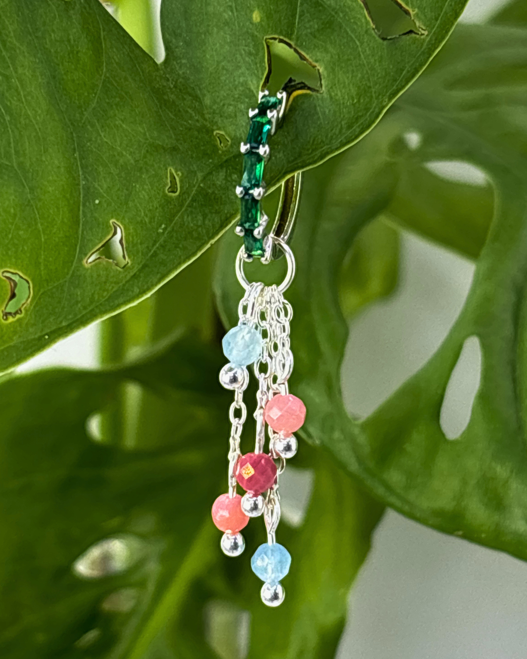 Transfemme Pride Lily of the Valley Charm