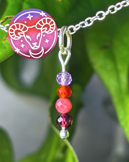 Aries Necklace Charm