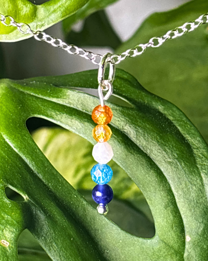 Fire & Ice Necklace Charm