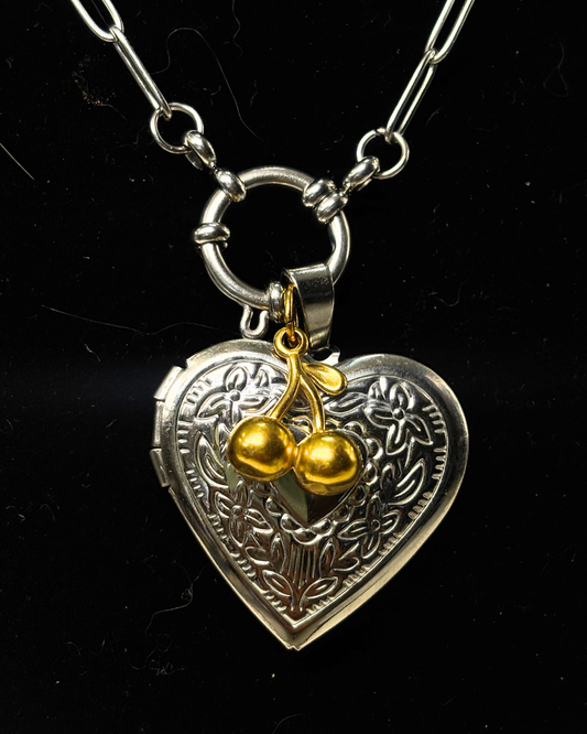 The Sailors Clasp Silver Necklace 40cm