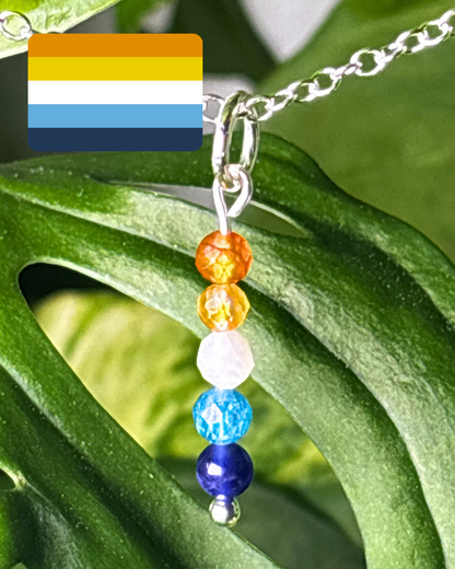 Aroace Pride Necklace Charm