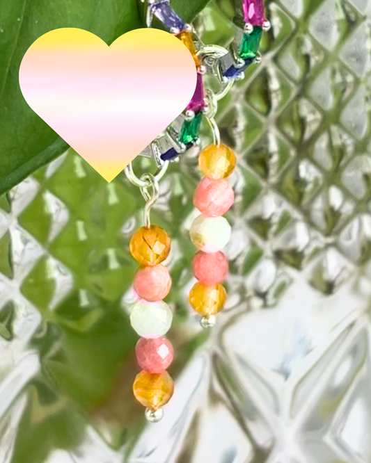 Pink Lemonade Earring Charm