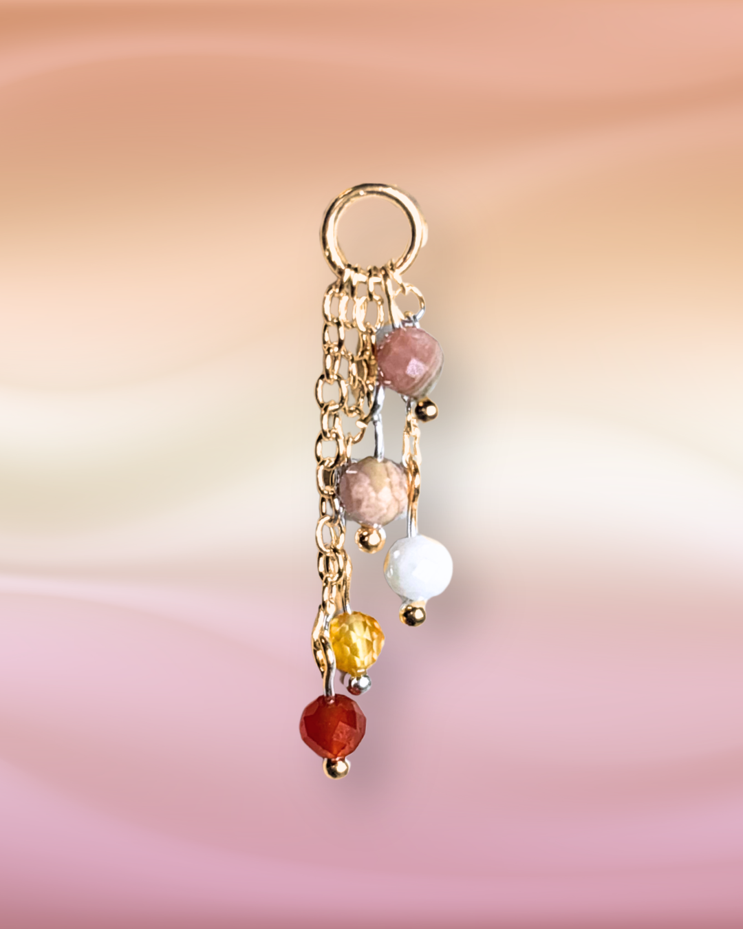 Sunrise Lily of the Valley Charm