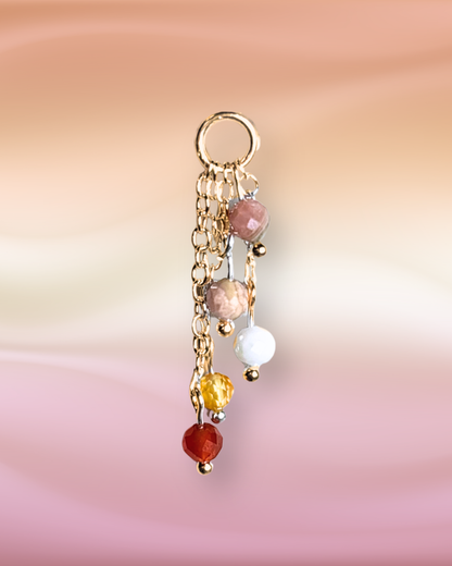 Sunrise Lily of the Valley Charm