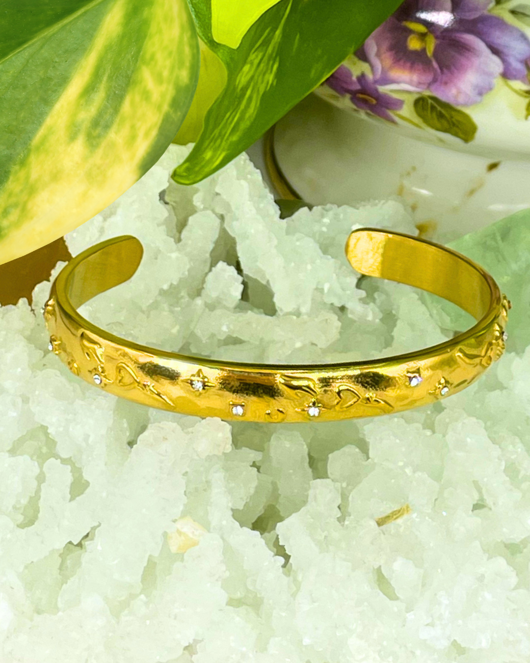 The Lovers Celestial Gold Cuff
