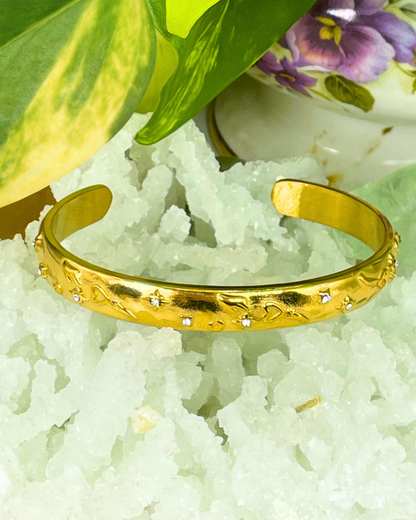 The Lovers Celestial Gold Cuff