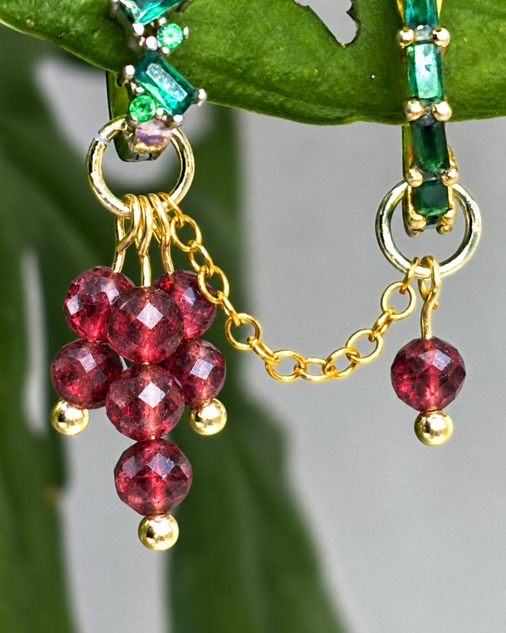 Garnet Annie Chain