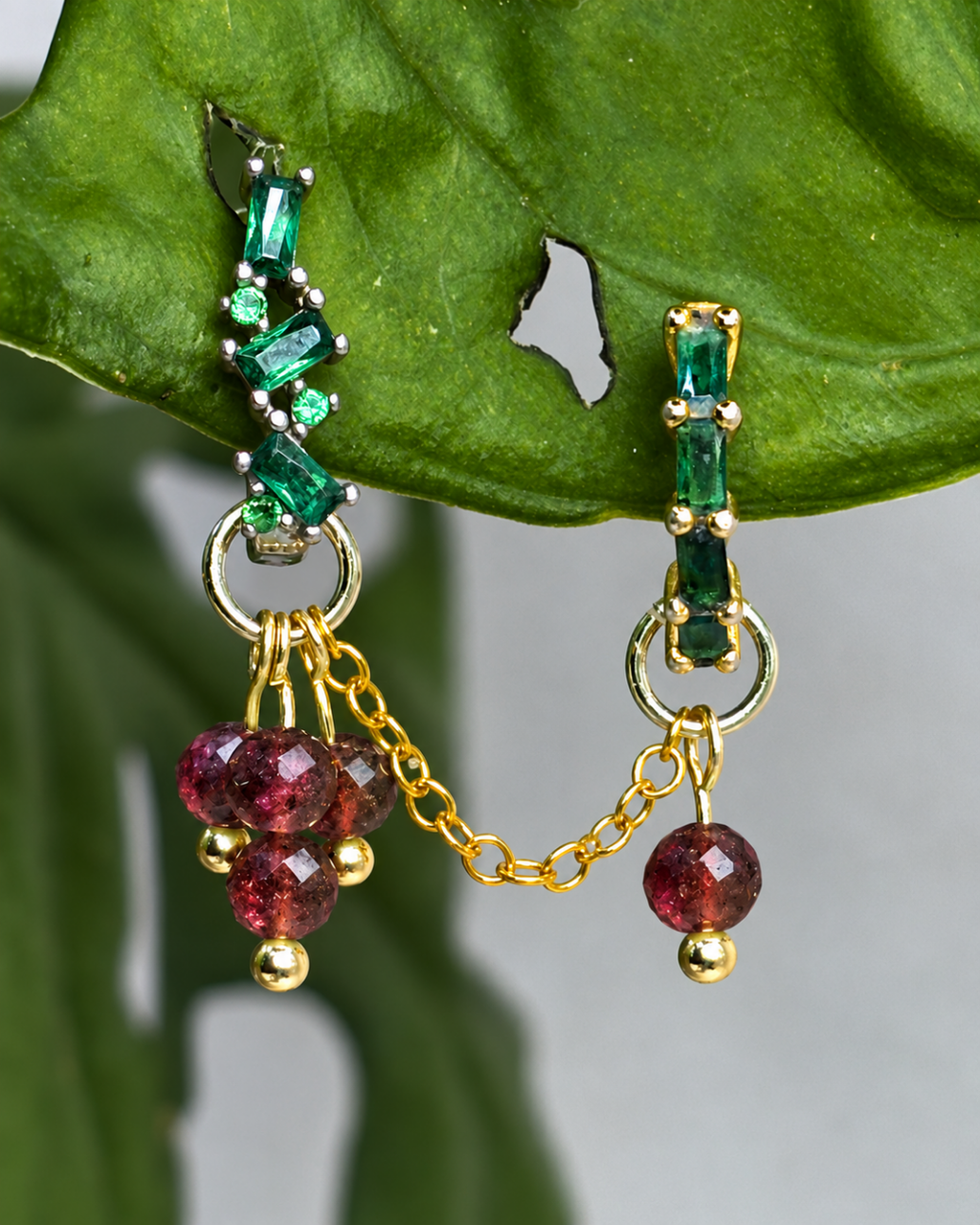 Garnet Emily Chain