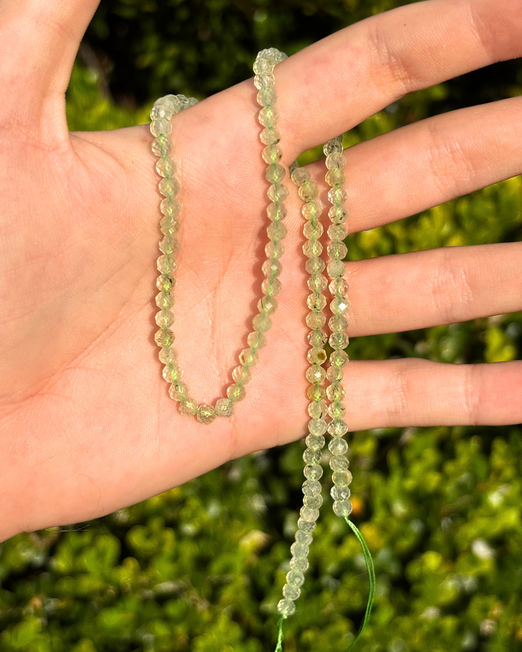 EXTRA Prehnite Beads