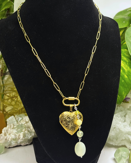 The Carabiner Necklace Gold 40cm