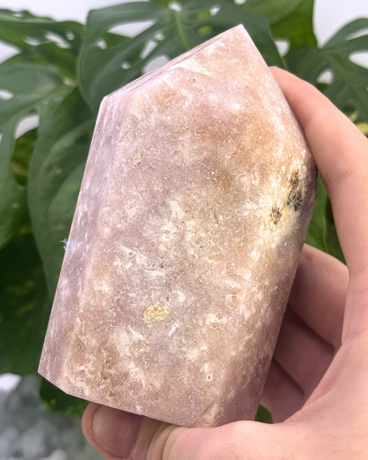 XL Pink Amethyst Tower