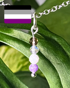 Asexual Pride Necklace Charm