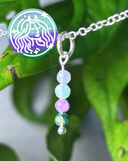 Virgo Necklace Charm