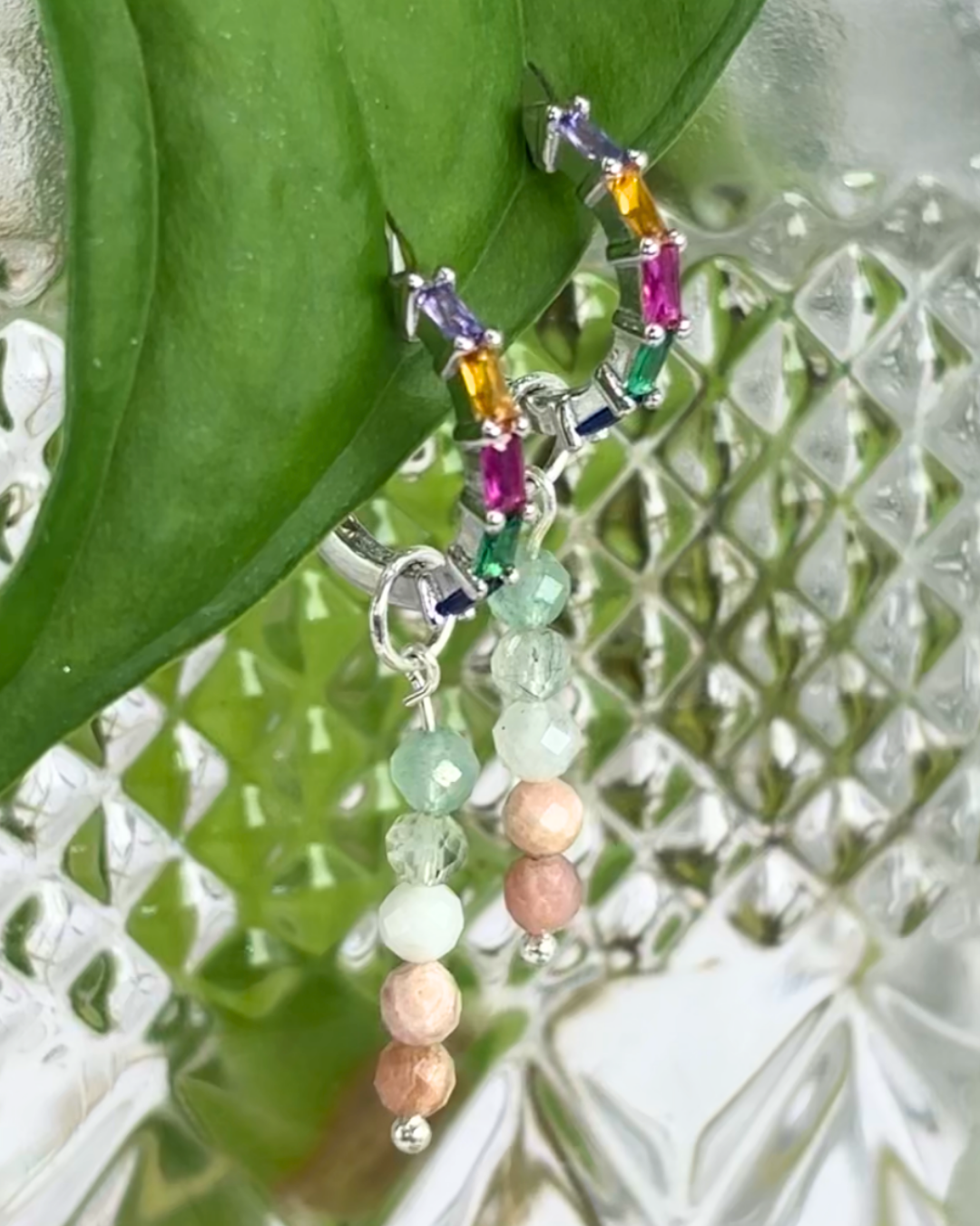 Abrosexual Pride Earring Charm