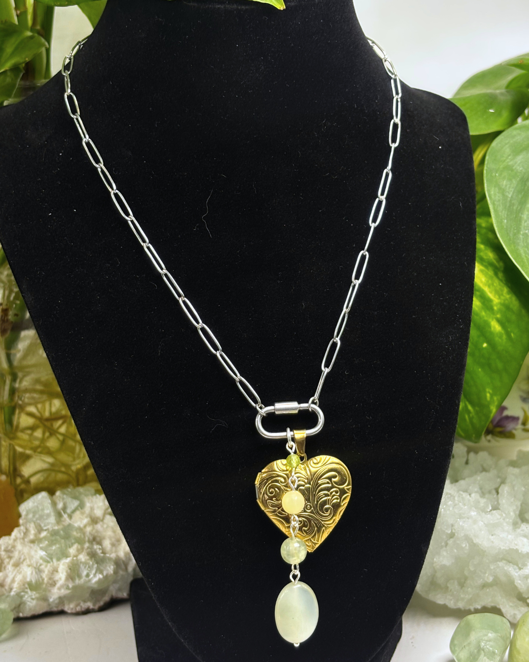 The Carabiner Necklace Silver 40cm