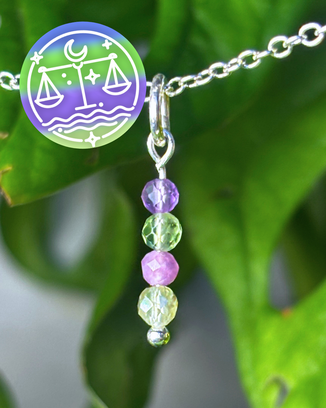 Libra Necklace Charm