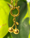 The Gold Cherry Charm