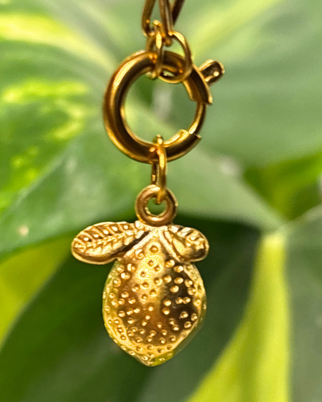 The Gold Lemon Charm