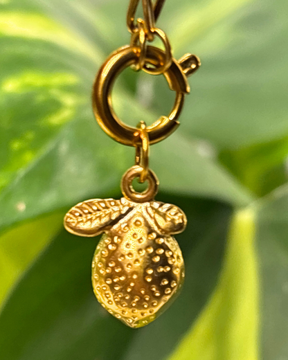 The Gold Lemon Charm