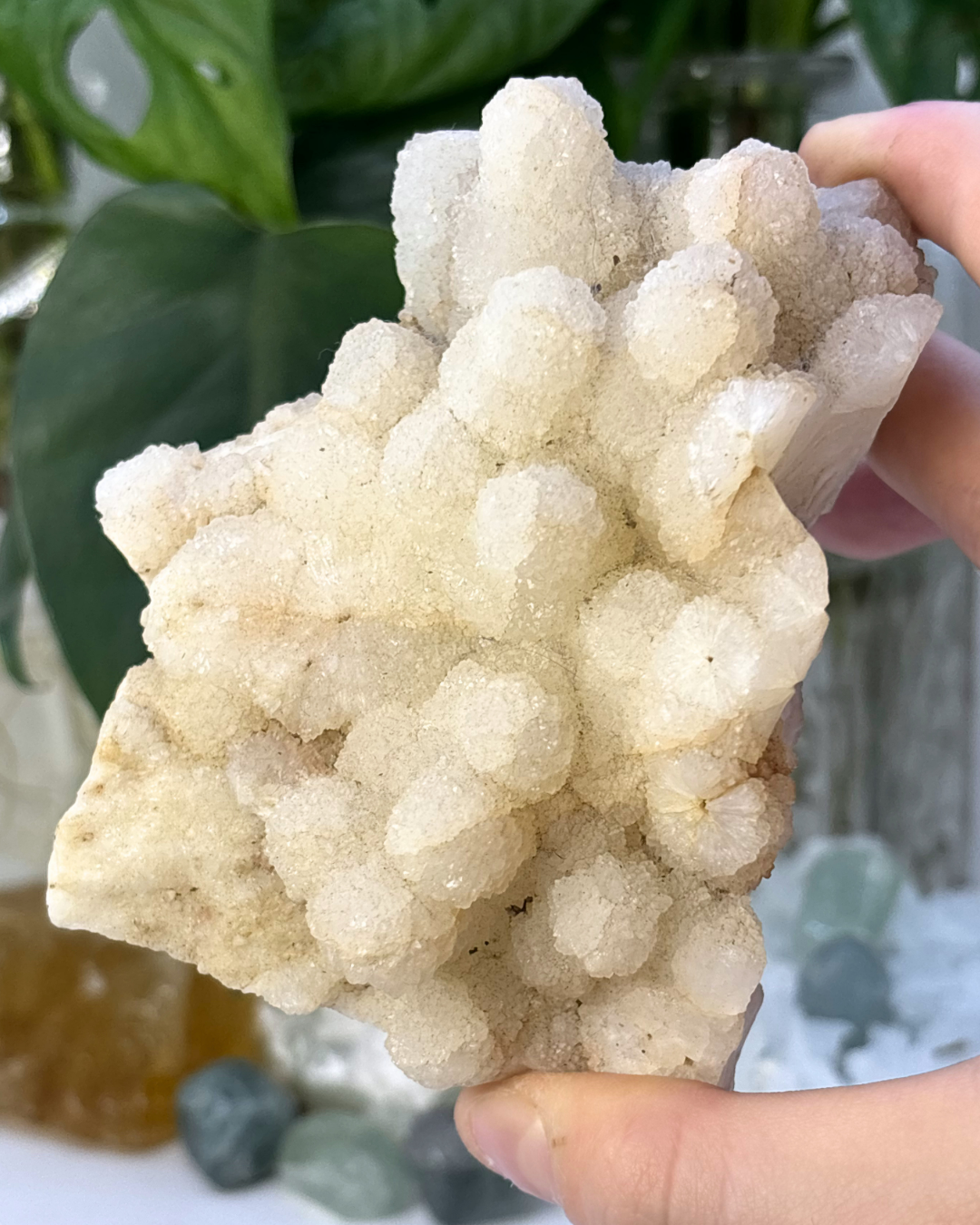 Large White Calcite Cluster