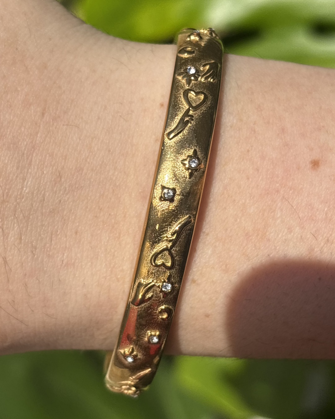 The Lovers Celestial Gold Cuff