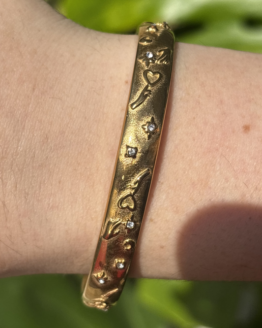The Lovers Celestial Gold Cuff