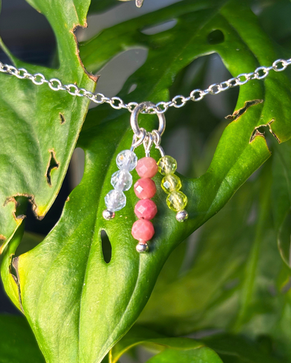 Sgaitarius Triple Sparkle Necklace Charm