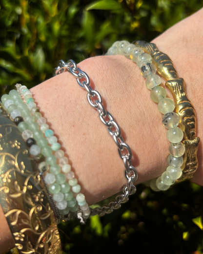 Silver Rolo Bracelet with Magnetic Clasp LARGE