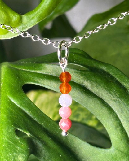 Lesbian Pride Necklace Charm