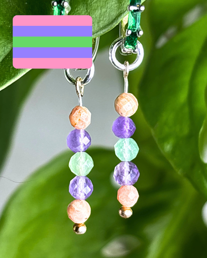 Polygender Pride Earring Charm